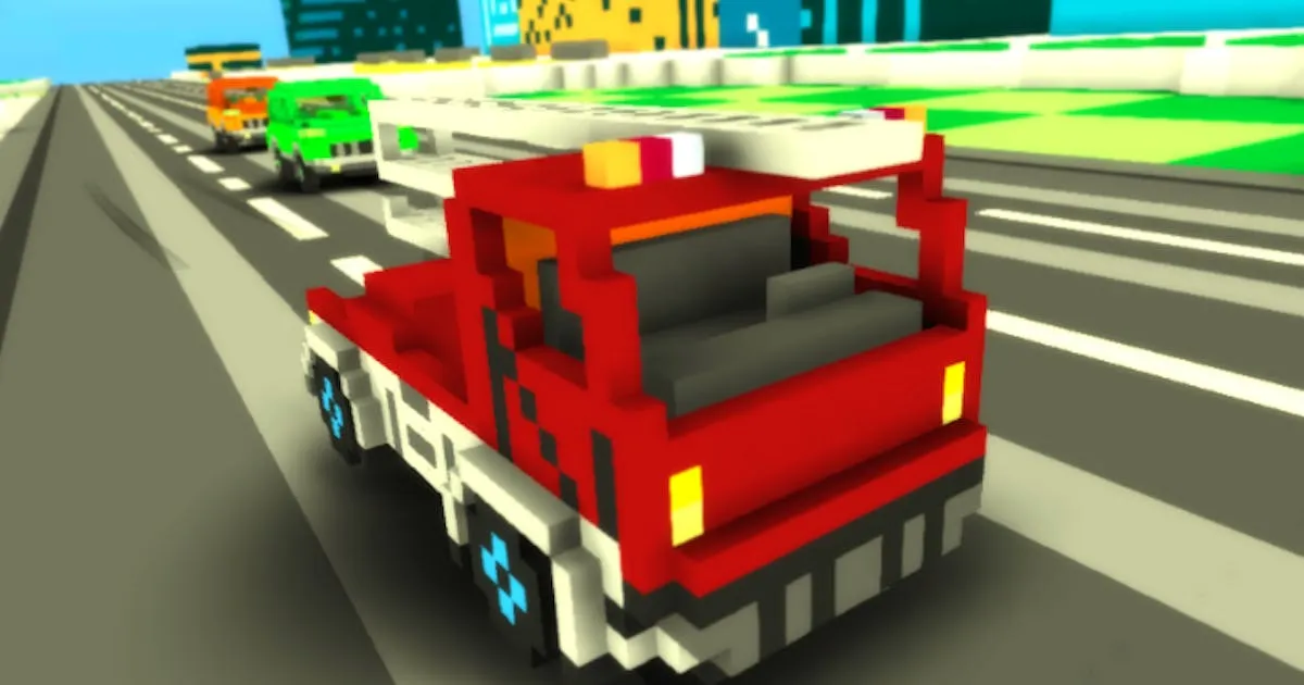 Blocky Traffic Racing