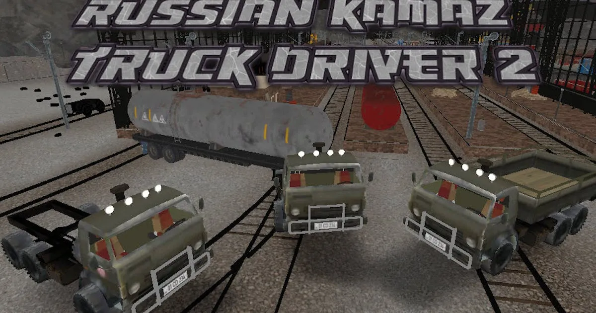 Russian Kamaz Truck Driver 2