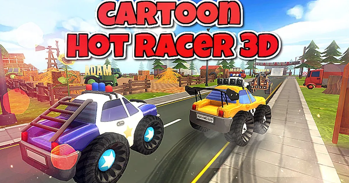 Cartoon Hot Racer 3D