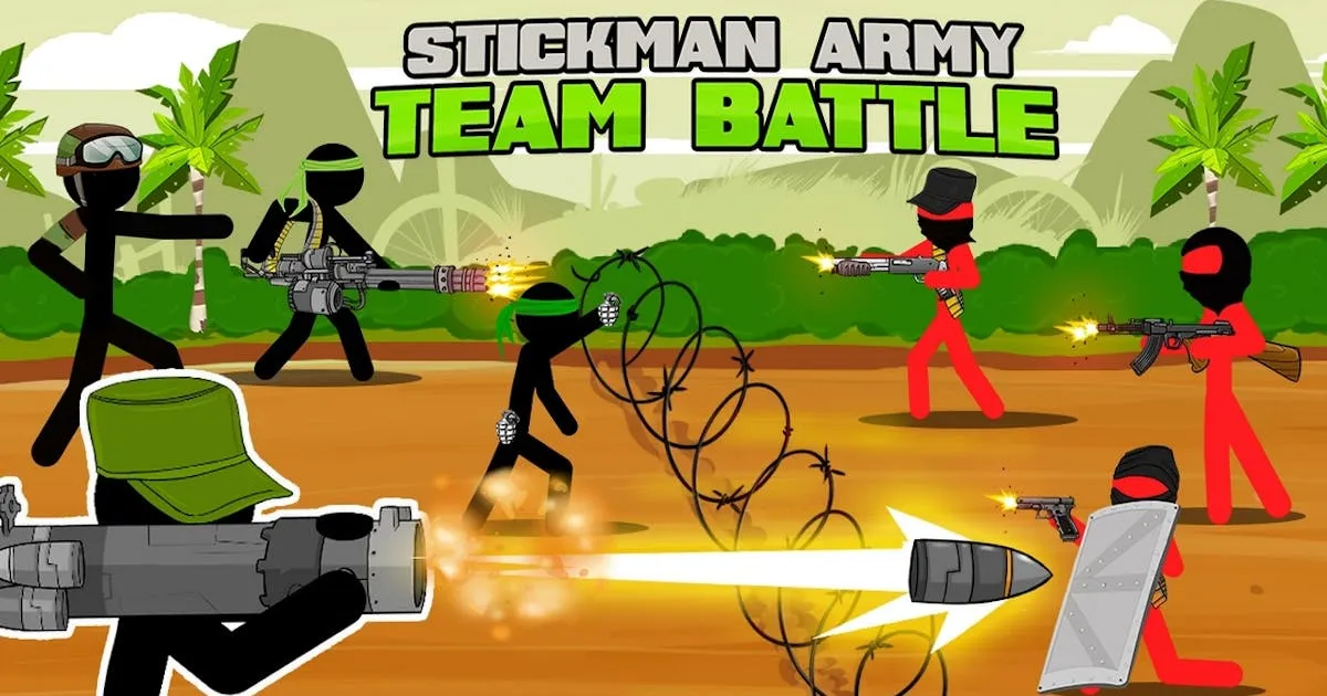 Stickman Army: Team Battle