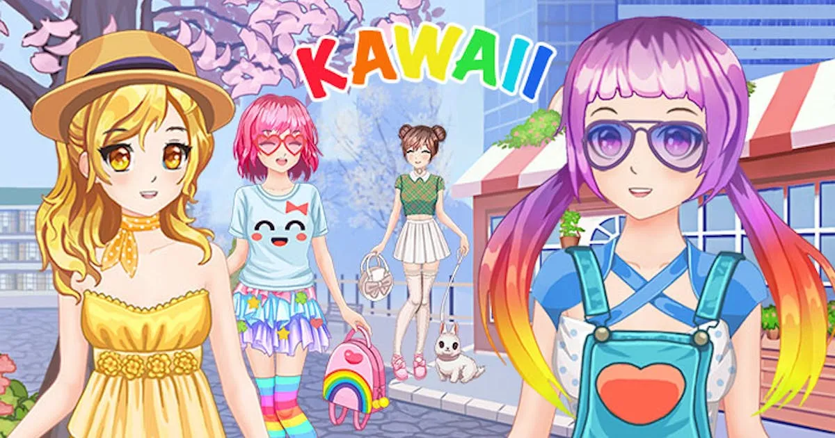 Anime Kawaii Dress Up