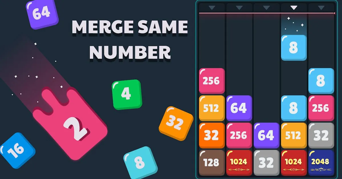 Drop & Merge the Numbers