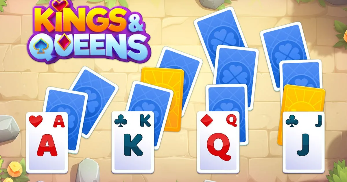 Kings and Queens Solitaire TriPeaks