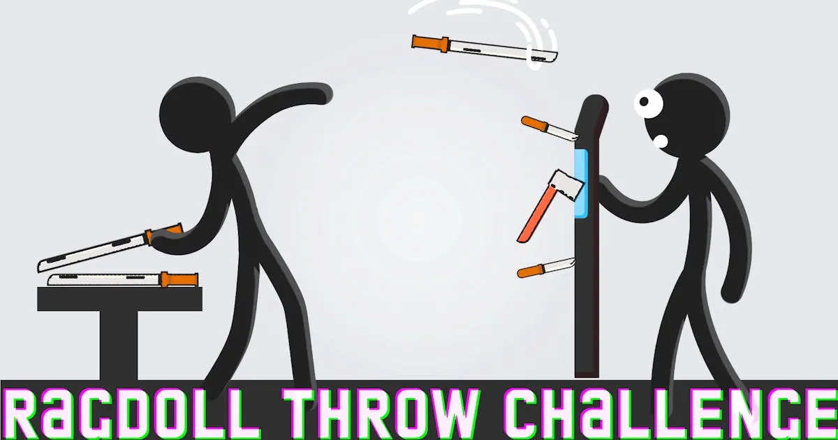 Ragdoll Throw Challenge