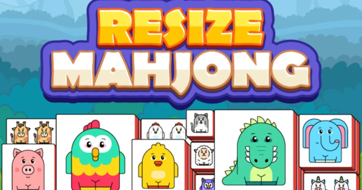 Resize Mahjong