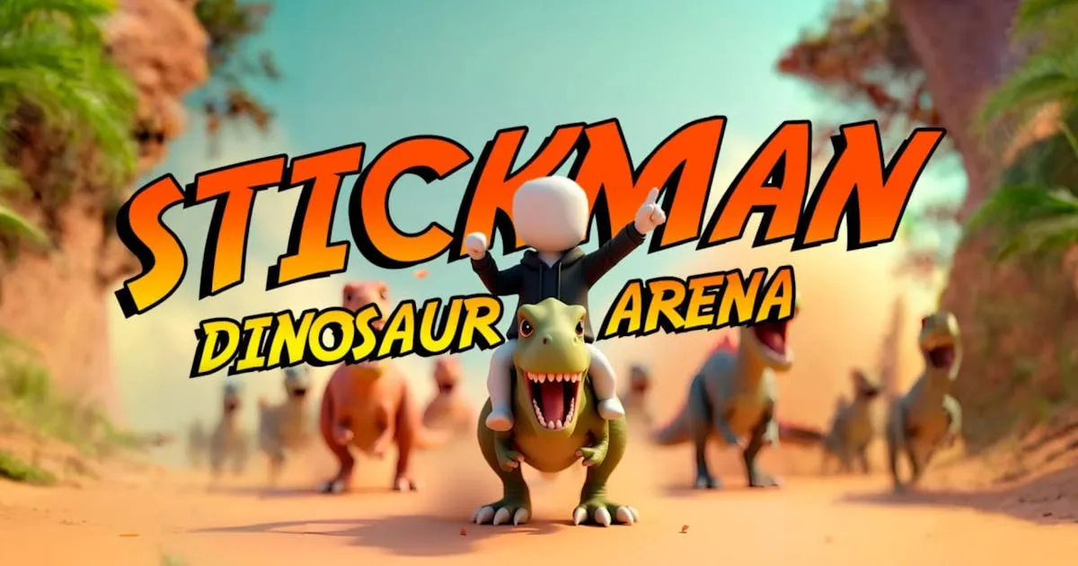 Stickman: Dinosaur Arena