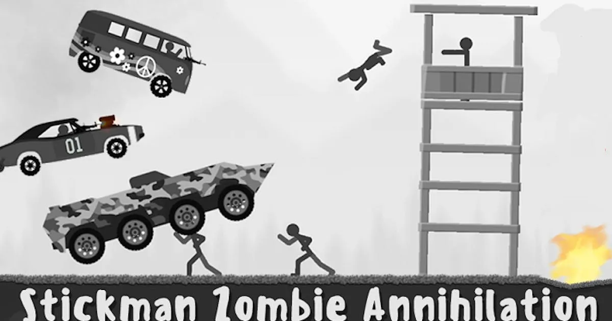 Stickman Zombie Annihilation