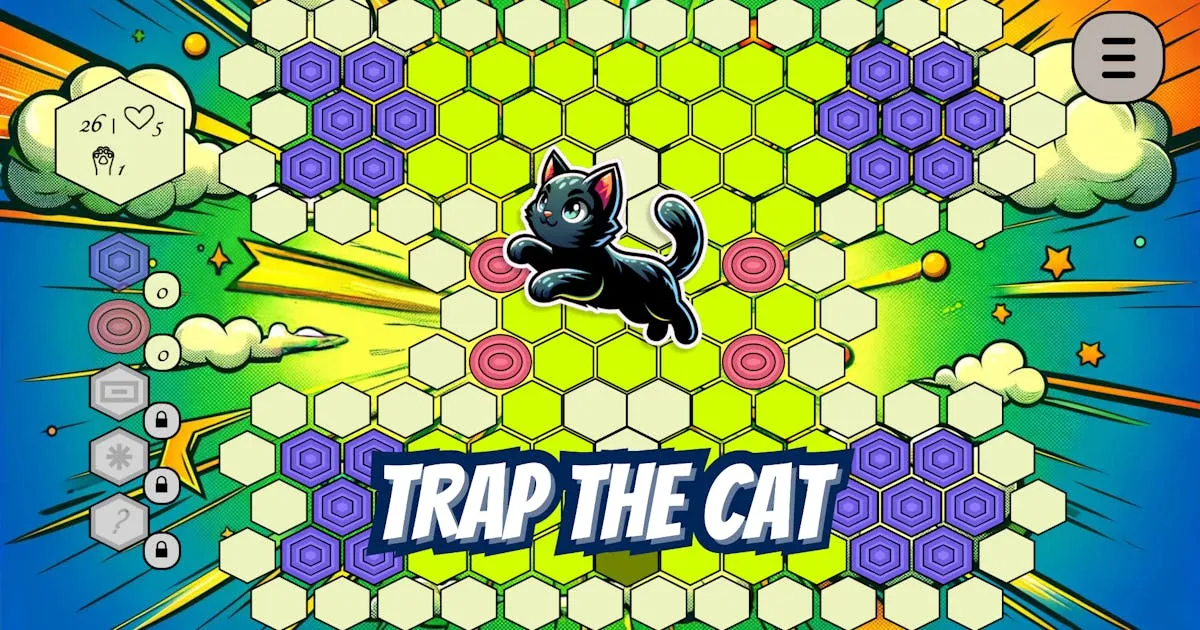 Trap the Cat 2D