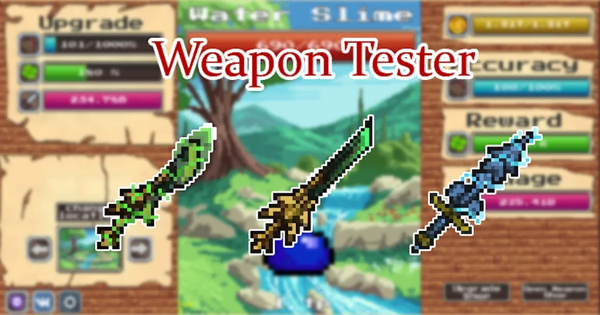 Weapon Tester