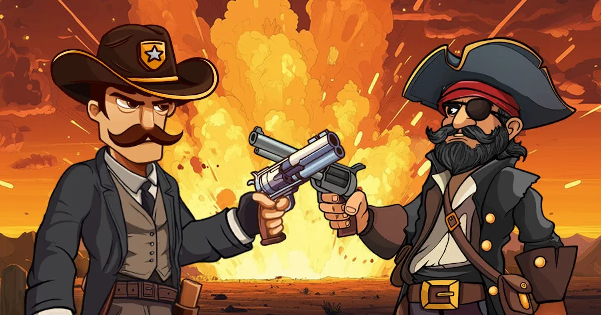 Western Shooter: Battle Gun Duel